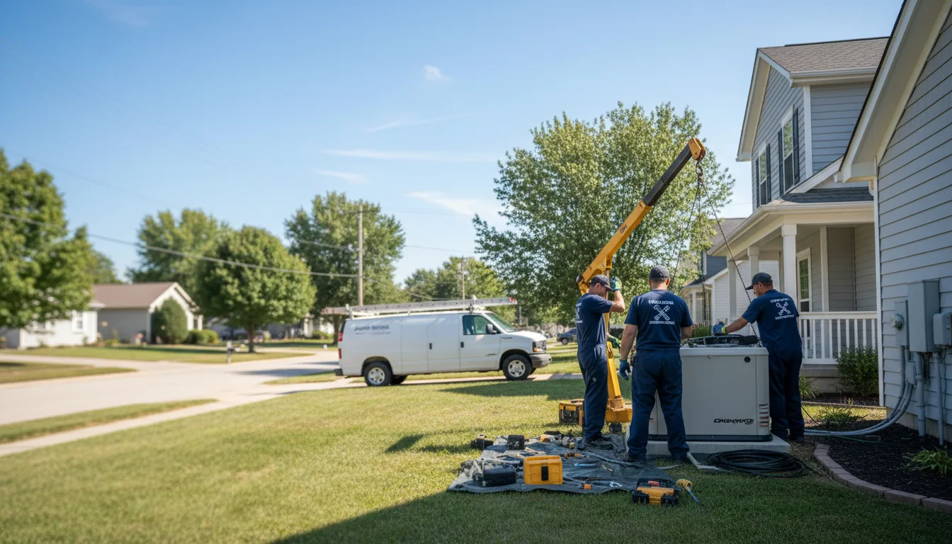 Generator Installation in Booneville, MS near me